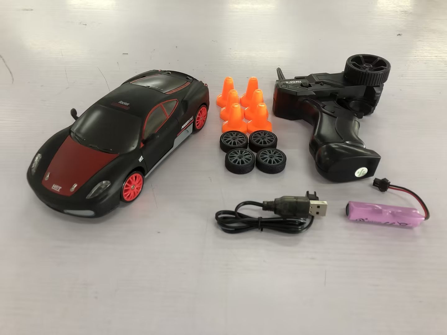 2.4G Car 4WD Remote Control GTR Model AE86 Vehicle Car Christmas Gifts
