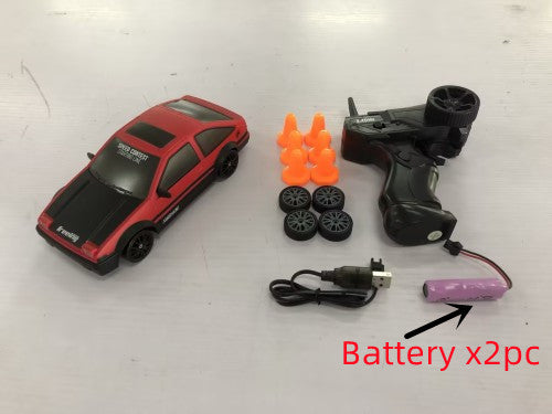 2.4G Car 4WD Remote Control GTR Model AE86 Vehicle Car Christmas Gifts