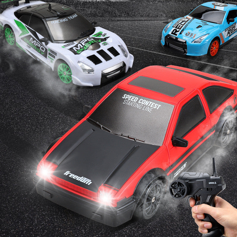 2.4G Car 4WD Remote Control GTR Model AE86 Vehicle Car Christmas Gifts