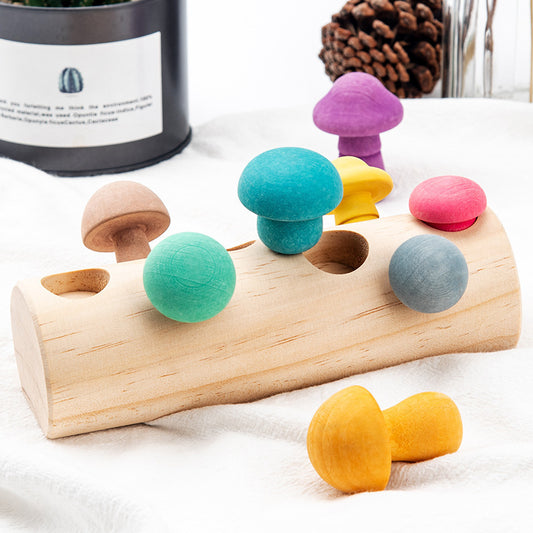 Mushroom Picking Game Wooden