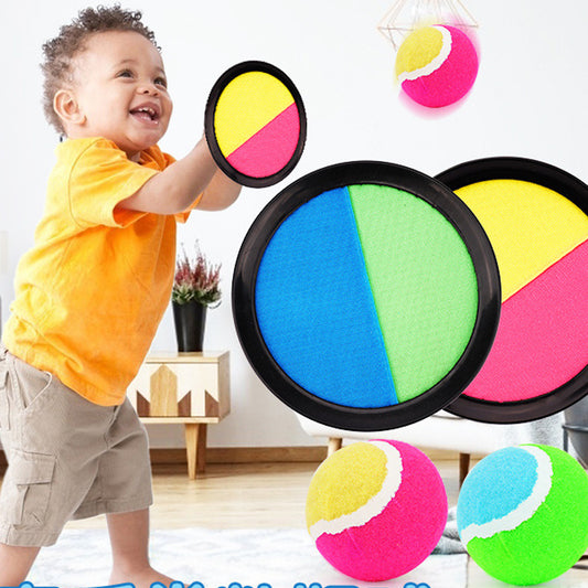 Children's Racket Toy Set Toss and Catch Ball Set