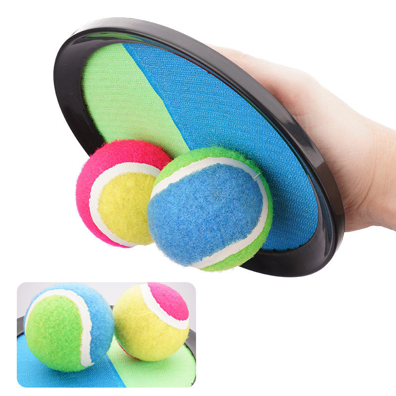 Children's Racket Toy Set Toss and Catch Ball Set