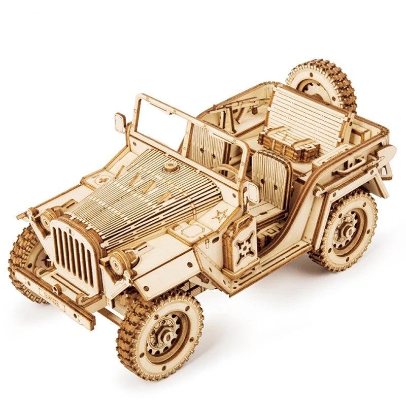 3D Wooden Puzzle Model Toys