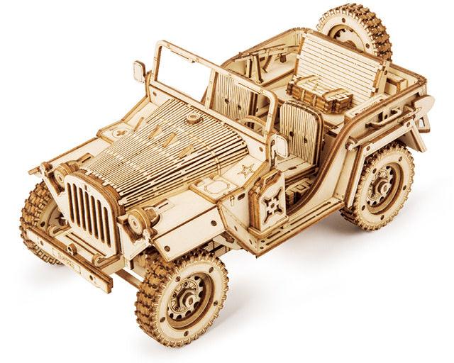3D Wooden Puzzle Model Toys
