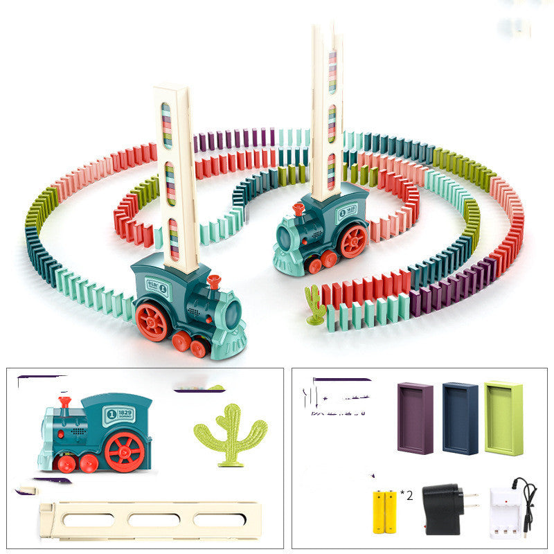 Automatic Domino Train