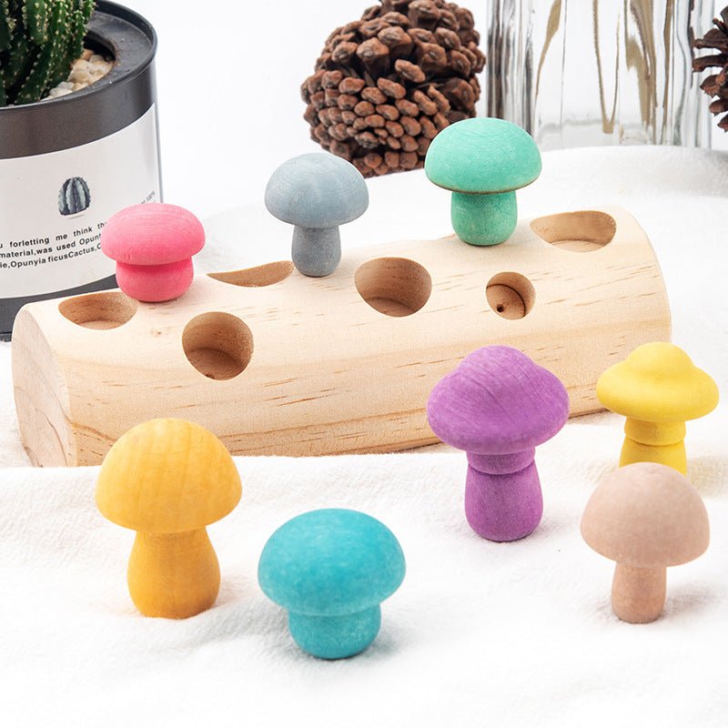 Mushroom Picking Game Wooden