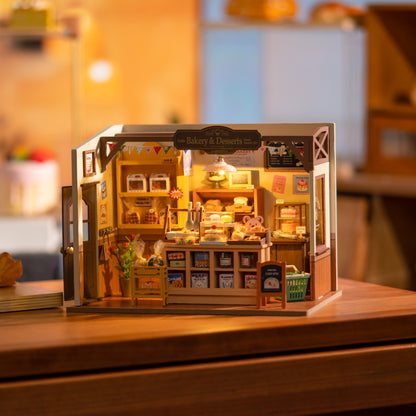 Miniature House For Kids 3D Wooden Toys