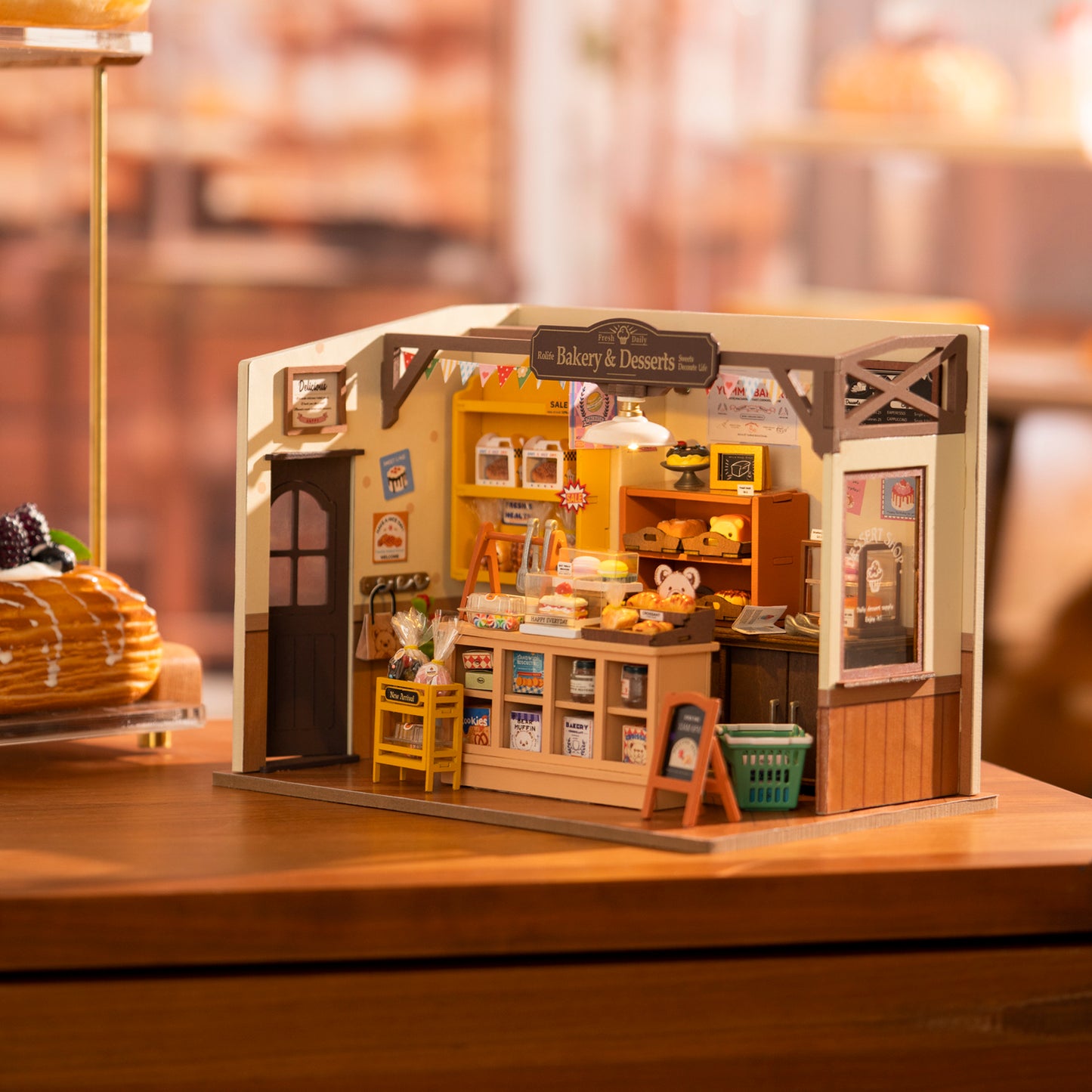 Miniature House For Kids 3D Wooden Toys