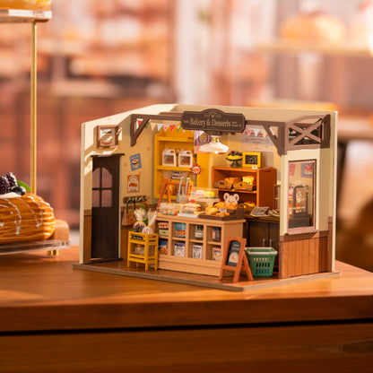 Miniature House For Kids 3D Wooden Toys