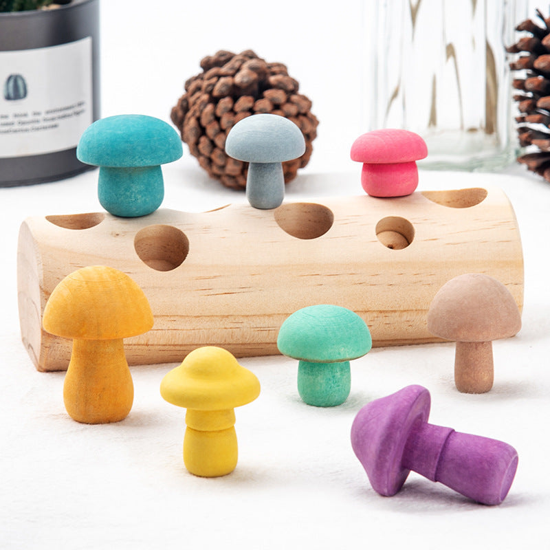 Mushroom Picking Game Wooden