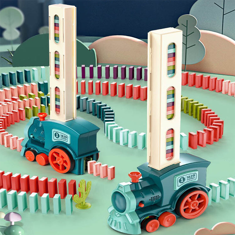 Automatic Domino Train