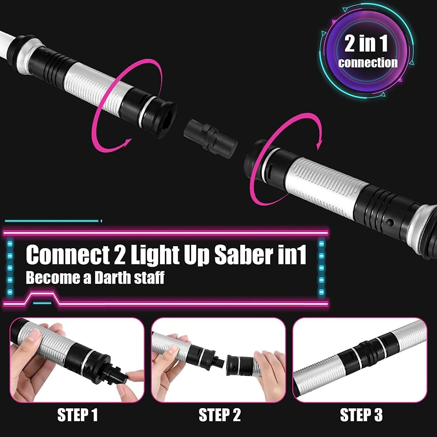 Lightsaber Kids - 2 Pack