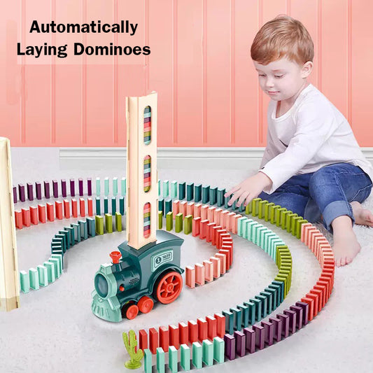 Automatic Domino Train