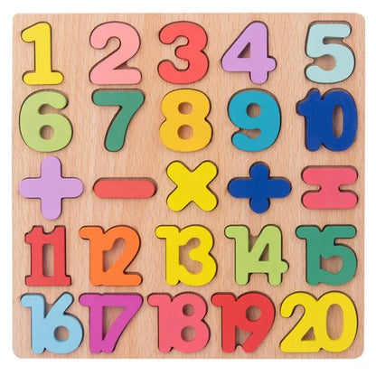 Wooden Puzzle Montessori Toys - Educational Toys