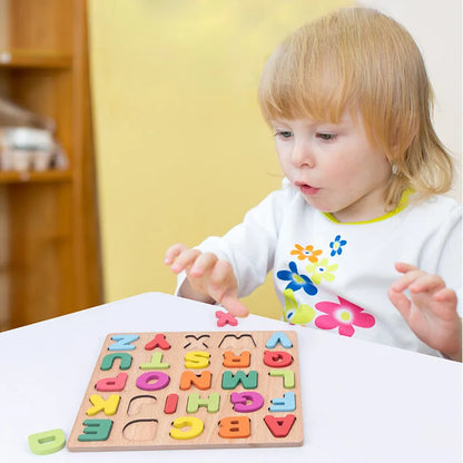 Wooden Puzzle Montessori Toys - Educational Toys