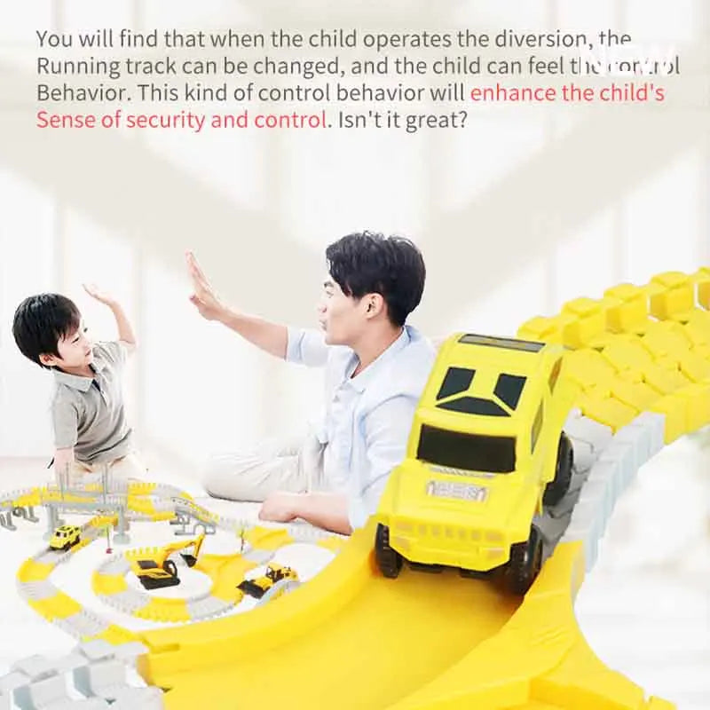 Children Electric Track Toy Car - Educational Toys