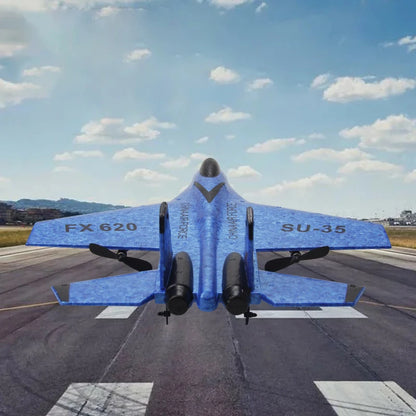 RC Foam Aircraft SU-35 Plane 2.4G Radio Control Glider Remote Control Fighter Plane