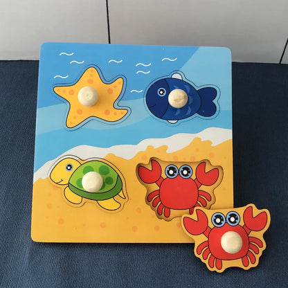 Wooden Puzzle Montessori Toys - Educational Toys