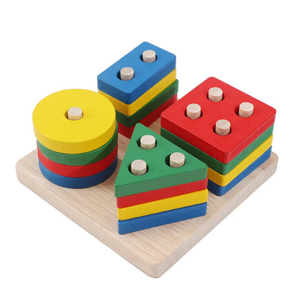 Wooden Puzzle Montessori Toys - Educational Toys