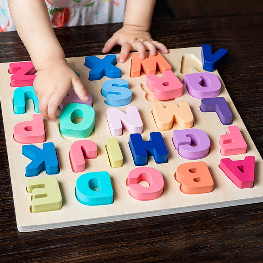 Wooden Puzzle Montessori Toys - Educational Toys