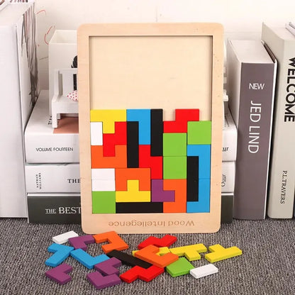 Wooden Puzzle - Early Educational Toys for Kids