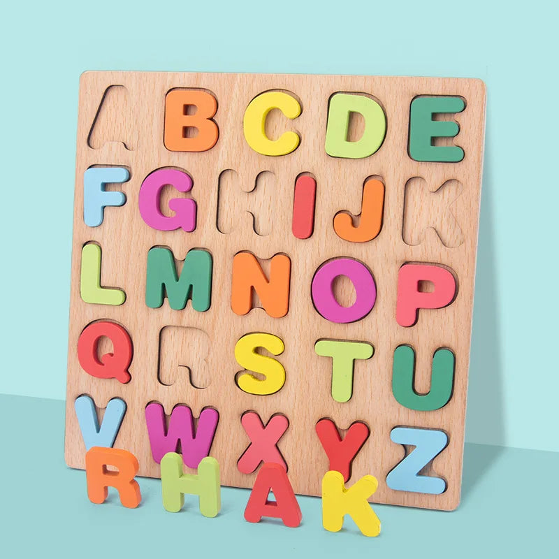 Wooden Puzzle Montessori Toys - Educational Toys