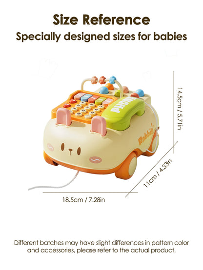 Baby Early Education Telephone Toy Car