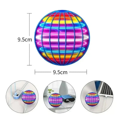 Flying Ball Boomerang Fly Orb Magic With LED Lights Christmas Gift