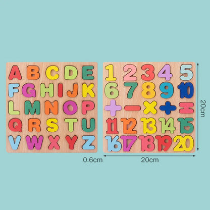 Wooden Puzzle Montessori Toys - Educational Toys