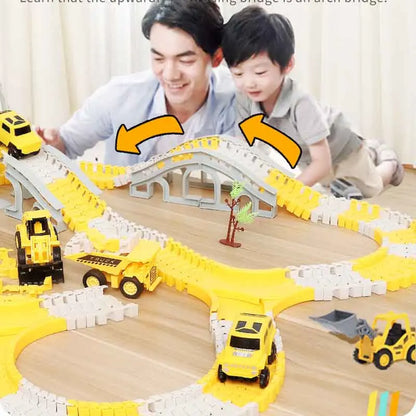 Children Electric Track Toy Car - Educational Toys