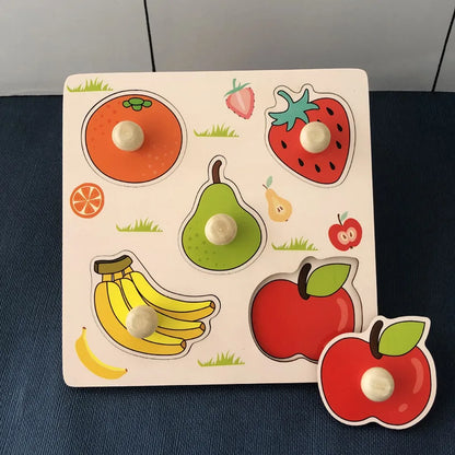 Wooden Puzzle Montessori Toys - Educational Toys