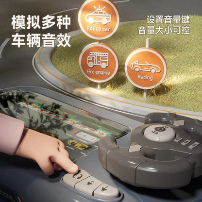 New Children's Steering Wheel Driving - Racing Adventure Game