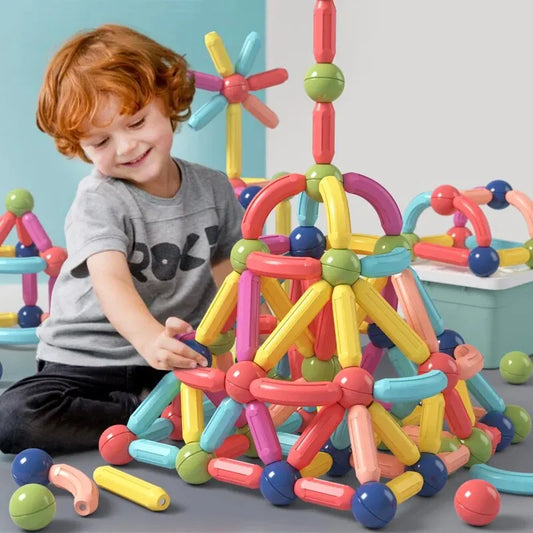 128PCS Magnetic Building Blocks