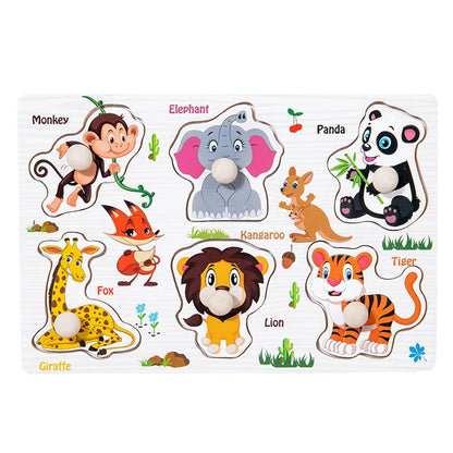 Wooden Puzzle Montessori Toys - Educational Toys
