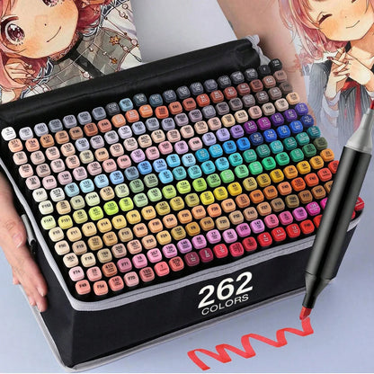 Colors Alcohol Drawing Markers Dual Tip Permanent Sketch Markers