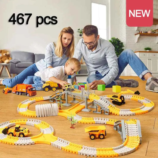 Children Electric Track Toy Car - Educational Toys