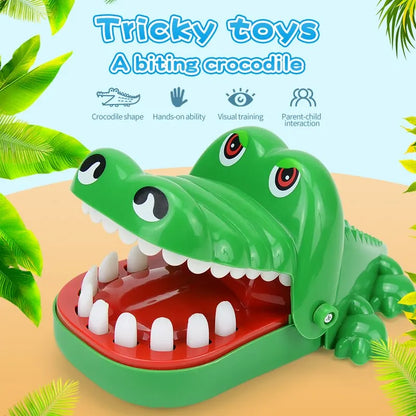 Crocodile Teeth Toys For Kids Alligator Biting Finger - Game Of Luck Pranks Kids Toys