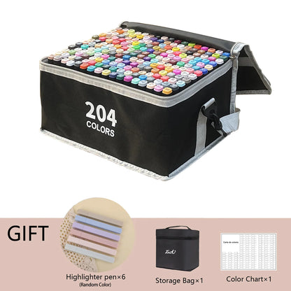 Colors Alcohol Drawing Markers Dual Tip Permanent Sketch Markers