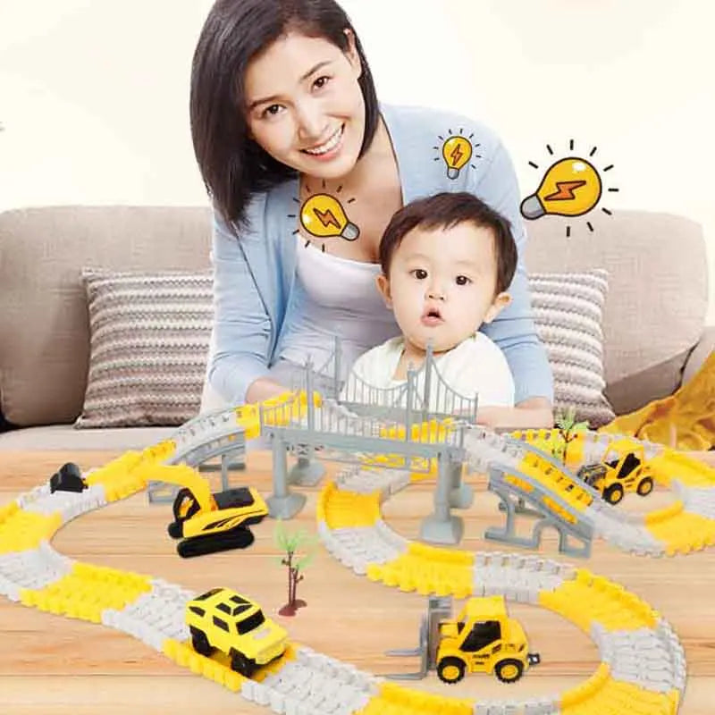 Children Electric Track Toy Car - Educational Toys