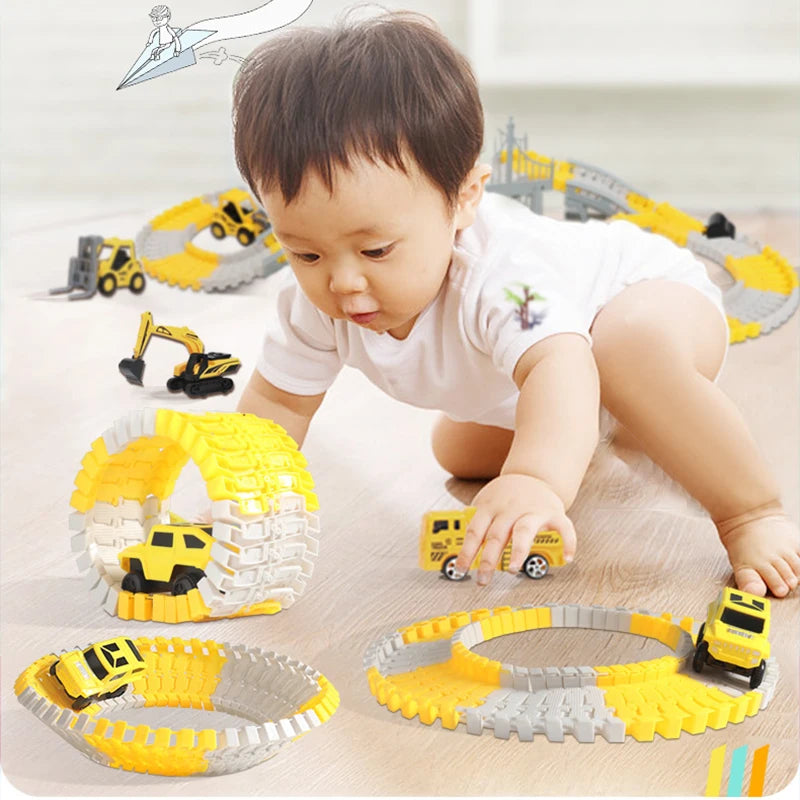 Children Electric Track Toy Car - Educational Toys