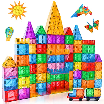 Magnetic Building Blocks 95PCS - Creative learning Christmas Gift