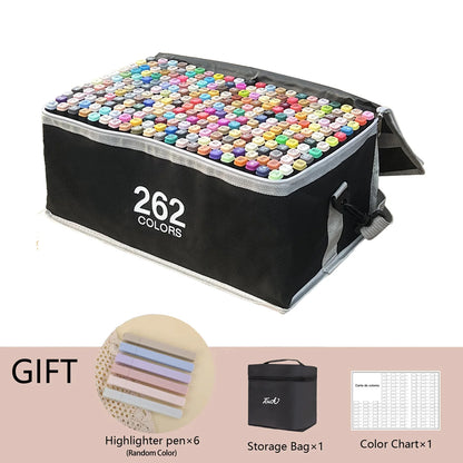 Colors Alcohol Drawing Markers Dual Tip Permanent Sketch Markers