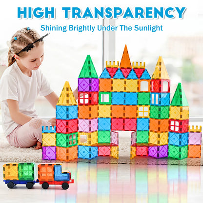 Magnetic Building Blocks 95PCS - Creative learning Christmas Gift