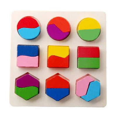 Wooden Puzzle Montessori Toys - Educational Toys