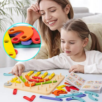 Creative Nail Board Puzzle Toys Montessori Educational Toys
