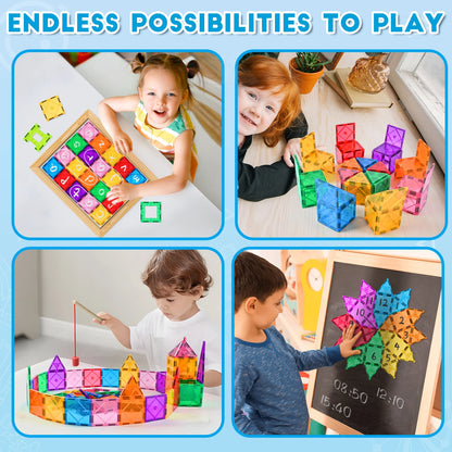 Magnetic Building Blocks 95PCS - Creative learning Christmas Gift