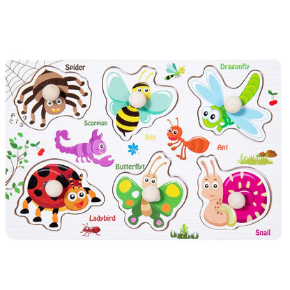 Wooden Puzzle Montessori Toys - Educational Toys