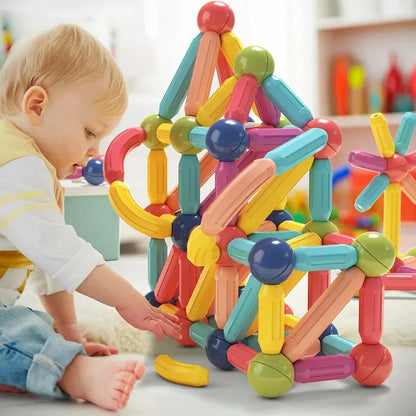 128PCS Magnetic Building Blocks