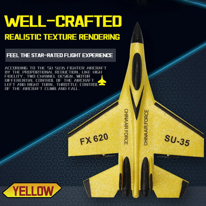 RC Foam Aircraft SU-35 Plane 2.4G Radio Control Glider Remote Control Fighter Plane