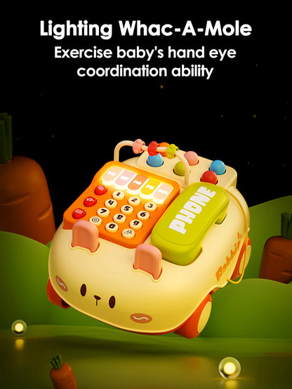Baby Early Education Telephone Toy Car